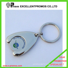 Supermarket Shopping Cart Trolley Coin Keychain (EP-K7896)